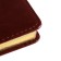 Diary of a low -up A5+, 136 sheets of Sidney Nebraska, solid cover, artificial leather, gold cut, brown