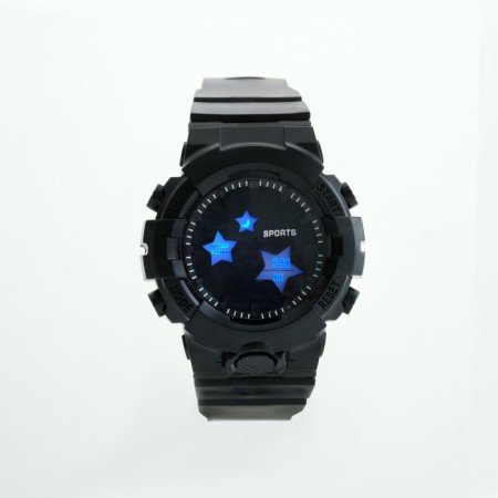 Watch wasry electronic, black