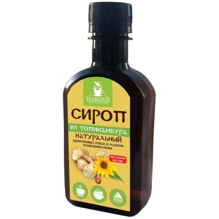 TEABREEZE syrup from Jerusalem artichoke, natural, 280 g