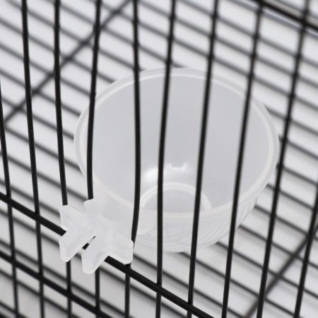 A bowl for rodents and birds, 30 ml, transparent-1