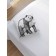 Pillow Pillowcase "Tired Panda", on a zipper, size 45x45 cm