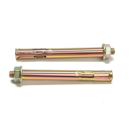 Anchor bolt of scrap, with a nut, galvanized, 10x97 mm, 75 pcs-4