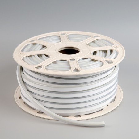 Flexible neon Uniel 8 × 16 mm, IP67, 50 m, SMD2835, 120 LED/m, 10 W/m, 220 V, glow cold white-3