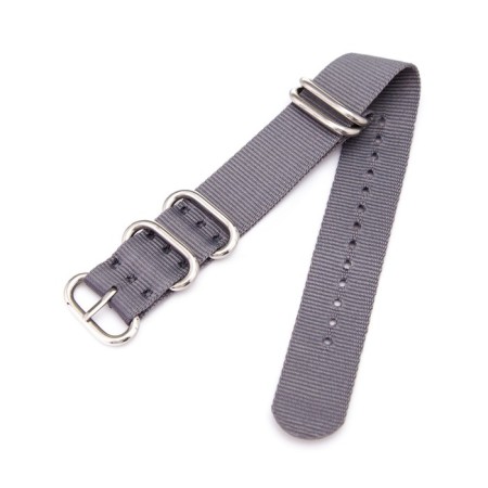 Solomon watch strap, 22 mm, l-27 cm, gray-1