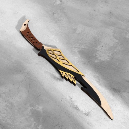 Wooden souvenir "Elven Dagger" MIX 40x6.5 cm-1