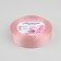 Satin tape, 20 mm × 23 ± 1 m, color pink gold No. 146