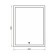Mirror Comforty Hyacinth 60, LED lighting, contactless sensor, 60x80 cm