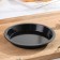 Baking uniform "Jacqueline", 16 × 2.5 cm, anti -stick coating, black color