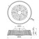 Mantra Polinesia, LED, 4200LM, 2700-5000K, 200 mm, 200 mm, white color