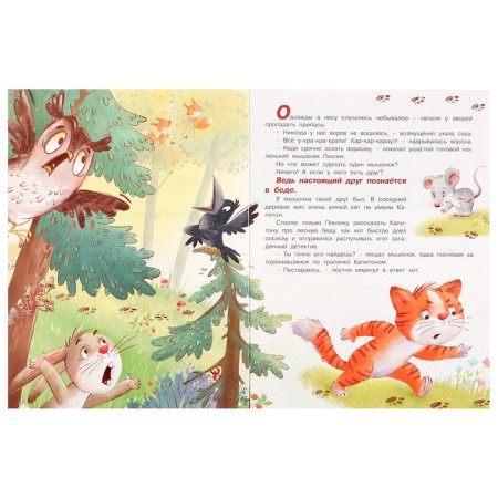 The cat and the mouse follow the trail or important rules of behavior-1