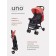 Stroller walking children's Rant Basic "UNO", folds into a cane, color Cloud Pink