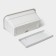 Balcony box for flowers, 40 cm, color marble