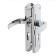 Lockland 002 strap handles, m/o 55 mm, chromium color