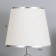 Table lamp "Femi" 1x40W E27 chrome 25x25x43cm