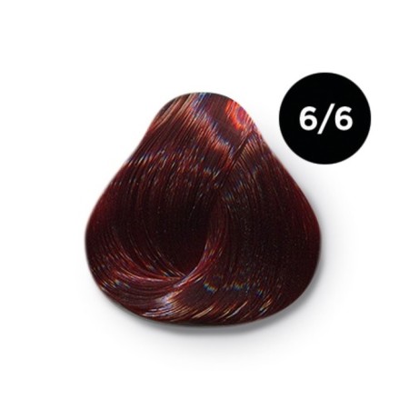 Cream-color hair Permanent Ollin Professional Color, tone 6/6 Dark Born Red, 100 ml-1