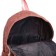 Young backpack from textiles on lightning, 4 pockets, pink color