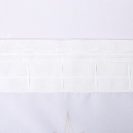 A set of curtains d/kitchen with the sequence "New Year's miracle" 145x180 +/- 5cm-2 pcs., Gabardin-7