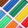 Plasticine soft (wax) 12 colors 250 g, Happycolor, 4 types of mix