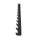 Holder of end heads and bit with a square of 1/2 "inch, wall, black
