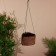 Suspended pot "Love" coconut fiber 19x18x70 cm