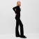 Kit (jumper, trousers) female minku, color Black Rr. 44
