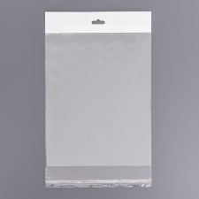 BOPP package with an adhesive valve 30 x 38/4 cm, 30 μm