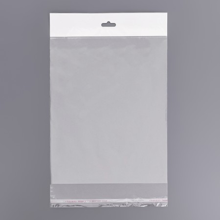 BOPP package with an adhesive valve 30 x 38/4 cm, 30 μm