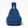 Milk-Milk chair, size 80x90 cm velor, blue color