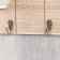 Decorative wood hooks "Vason with flowers with heart" 19.5x35x3.5 cm