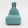Milk-Milk chair, size 80x90 cm Rogozhka, blue color