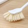 Brush for dishes Meli, 8 × 6.5 × 29 cm, bamboo handle, beige color