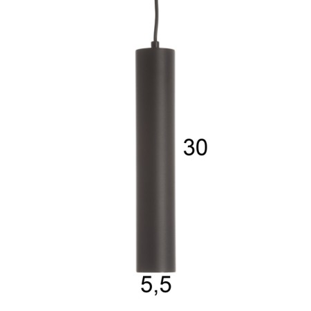 Lucas Lumber Led 5w 4000k Black 5x5x30-130cm-5