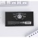 Paper block in the plastic case “Cool man”, 100 sheets + 3 stickers