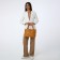Olivi-tout bag on lightning, mustard color