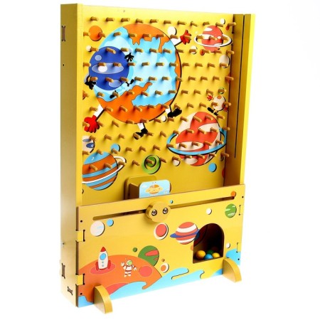 Developing game "Space meteorite" 25 balls, 43 × 29.5 × 4 cm