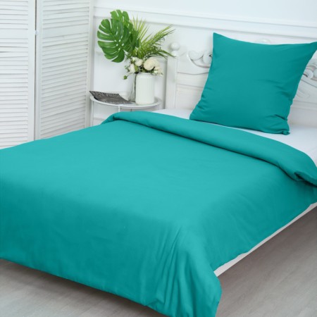Set 1.5SP Emerald 3-8 (duvetel 145x215cm, pillowcase 70x70cm) Byaz, 120g/m, HL100%
