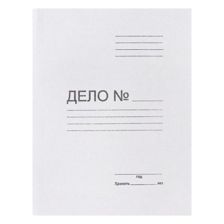 A set of Calligrata Democrats "Case", 380g/m2, 200l, white, unwitted 5 pcs.-1