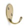 Hook furniture tundra TKO004, one -rod, gold, 10 pcs