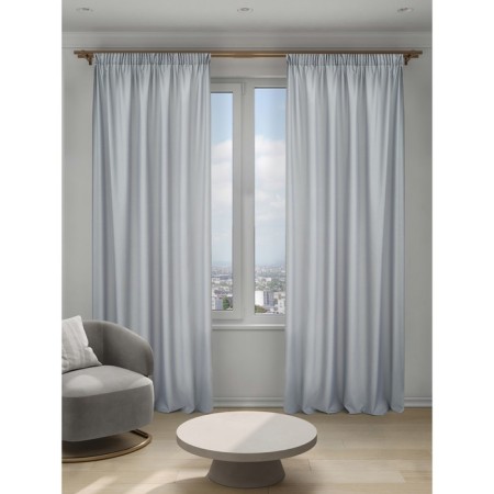 Decofest "Alice" curtain, size 150x270 cm, color light gray-3