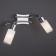 Sherwood 2x40W lamp E14 chrome