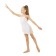 A skirt with a smell for gymnastics and dancing Grace Dance, p. 30-32, white color