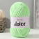 Yarn "Dolce" 100% micropoliester 120m/100g (850 bright salad)
