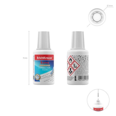 Erichkrause corrective liquid, 20 ml, with a brush-1