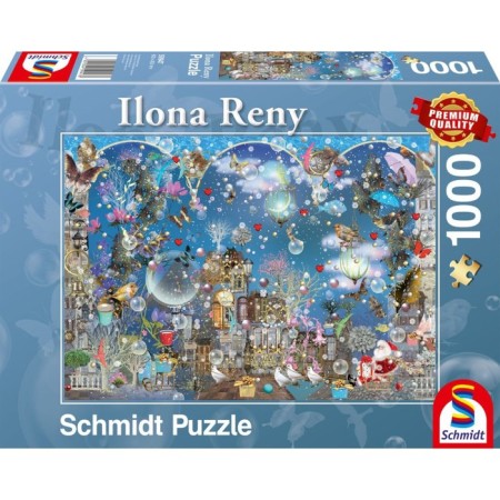Puzzle "I. Reni. Blue Sky of Christmas ", 1000 elements