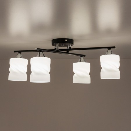 Ceiling chandelier "NILS" E27 4x60 watts-11
