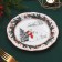 New Year. Ceramic “Snowman” plate, 19 cm