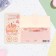 Money envelope "With the birth of my daughter!" embossing, stroller, 16.5x8.5 cm