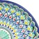 Largan Rishtan ceramics "Patterns", 28 cm, blue