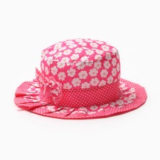 Panama for Minaku girl, bright pink color, rn 50