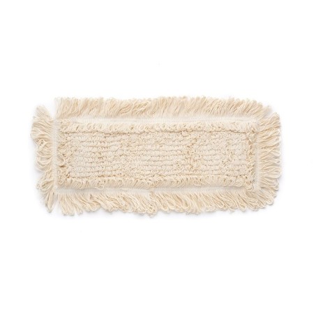 WET mops nozzle, flat, cotton, white color, 40 cm-1